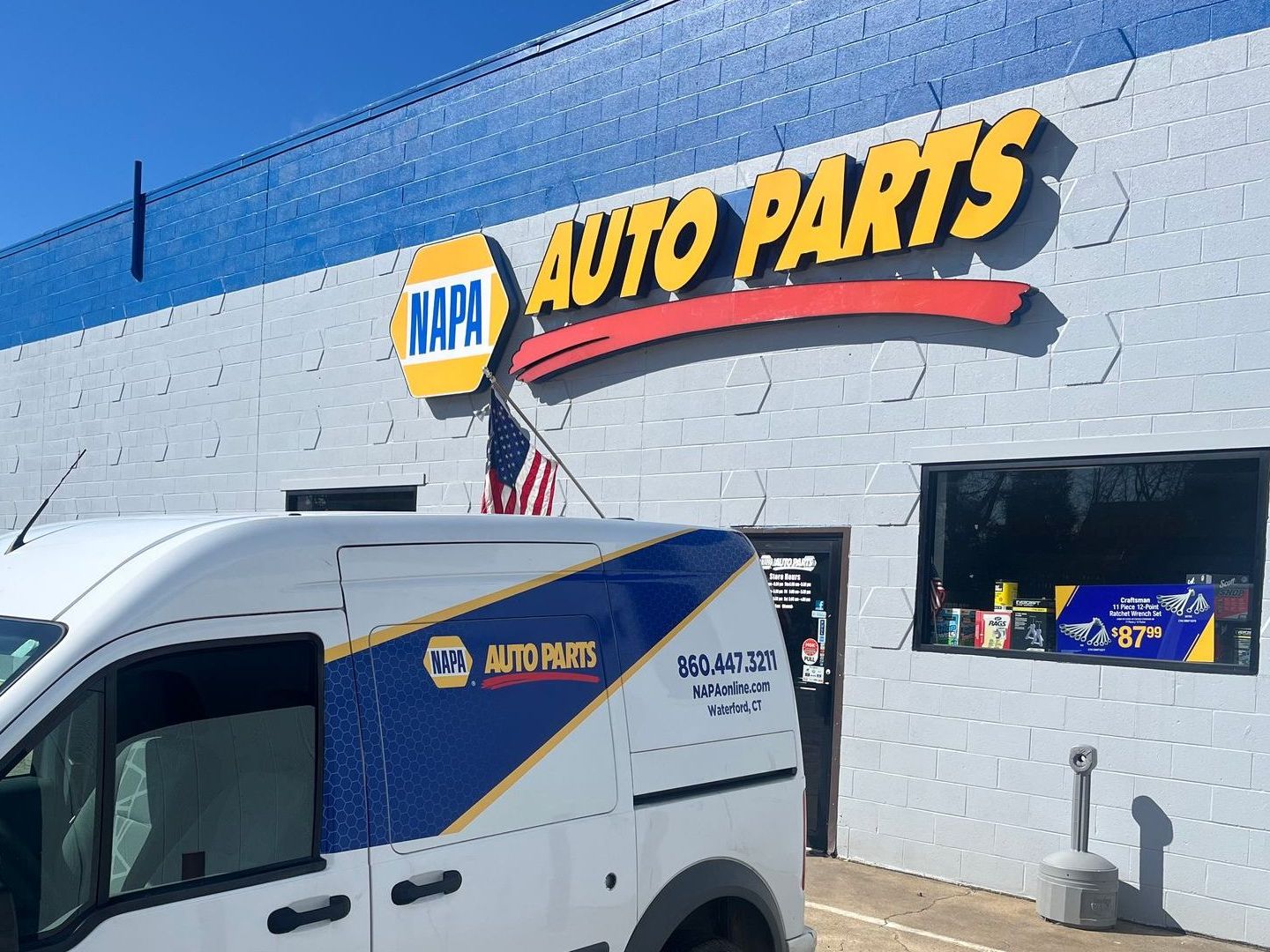 Our front exterior at NAPA Auto Parts - A.T.P. Auto and Truck Parts Inc in Waterford, Ct
