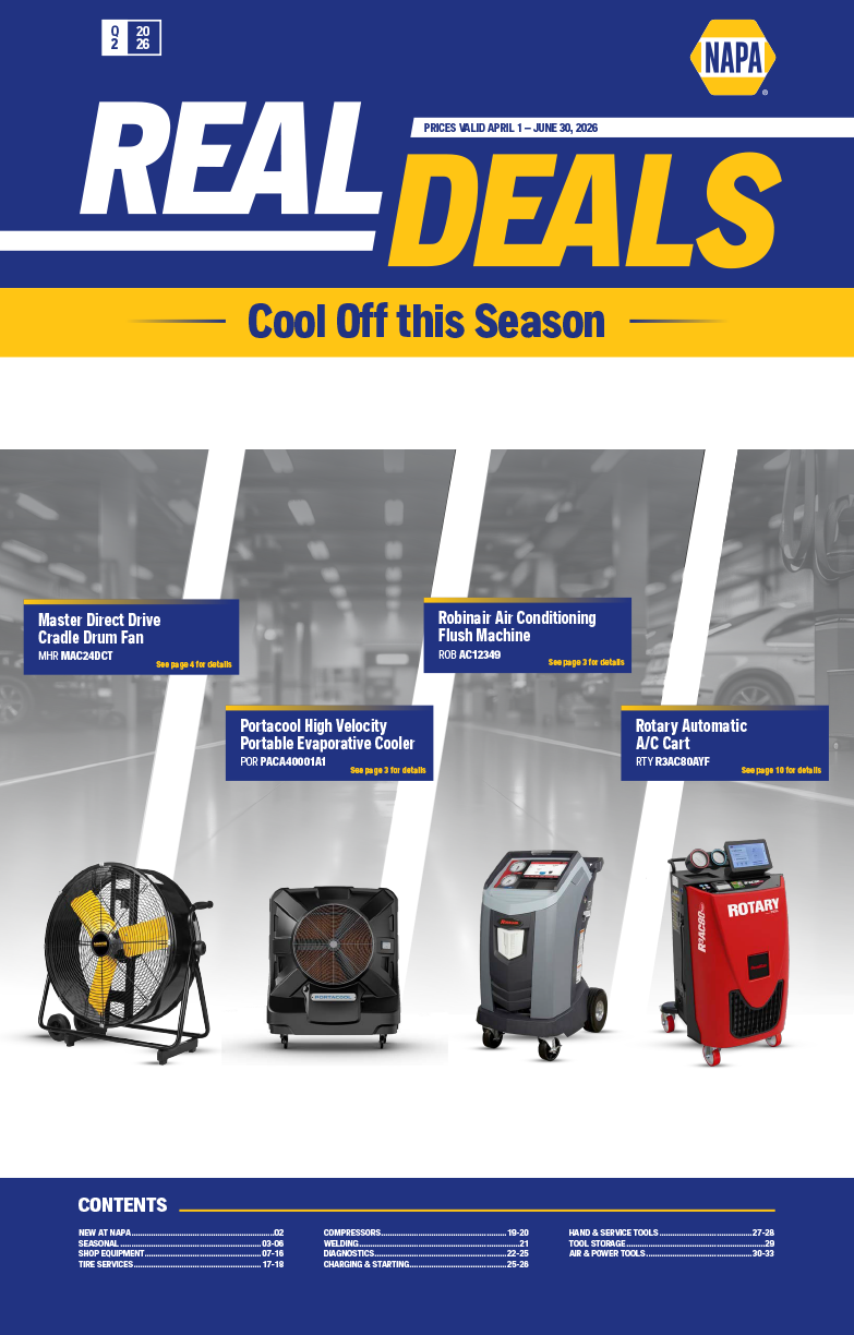 Real Deal Specials at NAPA Auto Parts - A.T.P. Auto and Truck Parts Inc in Waterford, Ct