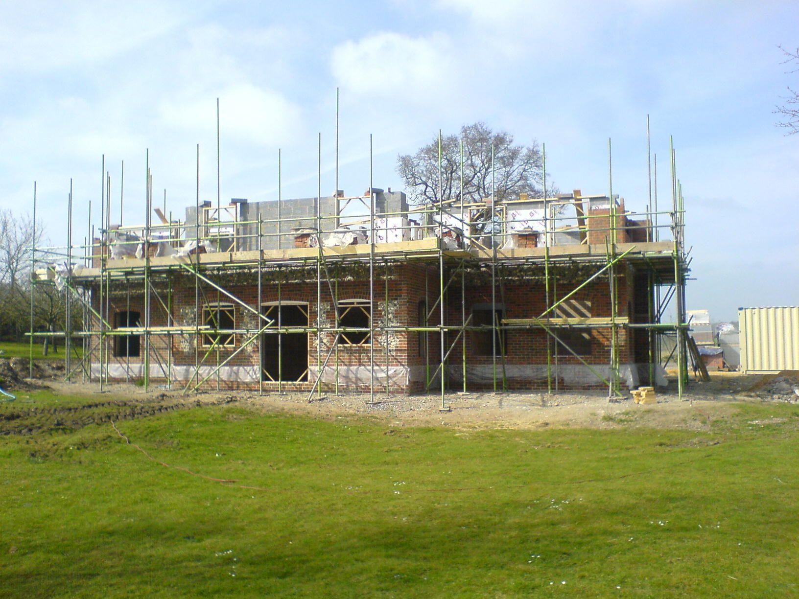 architects and building being done