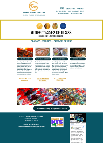 AMBER WAVES OF GLASS