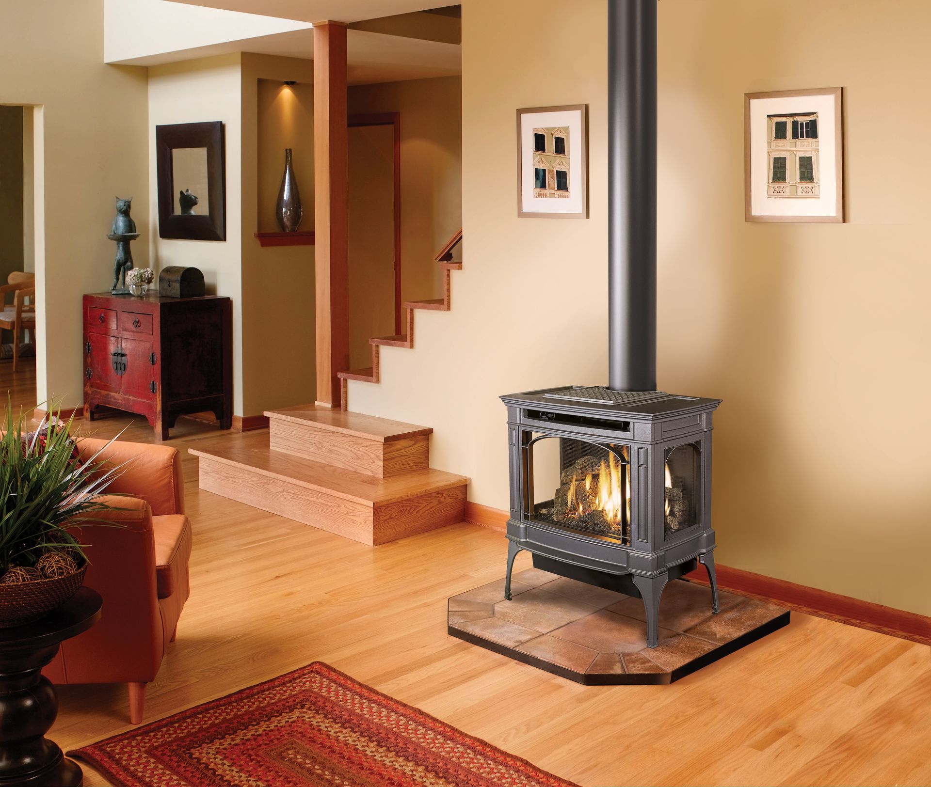 Black Gas Stove — New Jersey — Firefox Energy Concepts