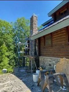Chimney / Cultured Stone — New Jersey — Firefox Energy Concepts