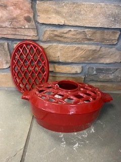 Red Steamer And Trivet — New Jersey — Firefox Energy Concepts
