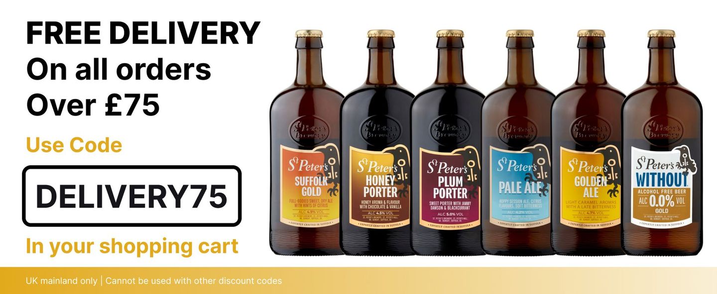 St Peter's Bewery Free Shipping Promotion