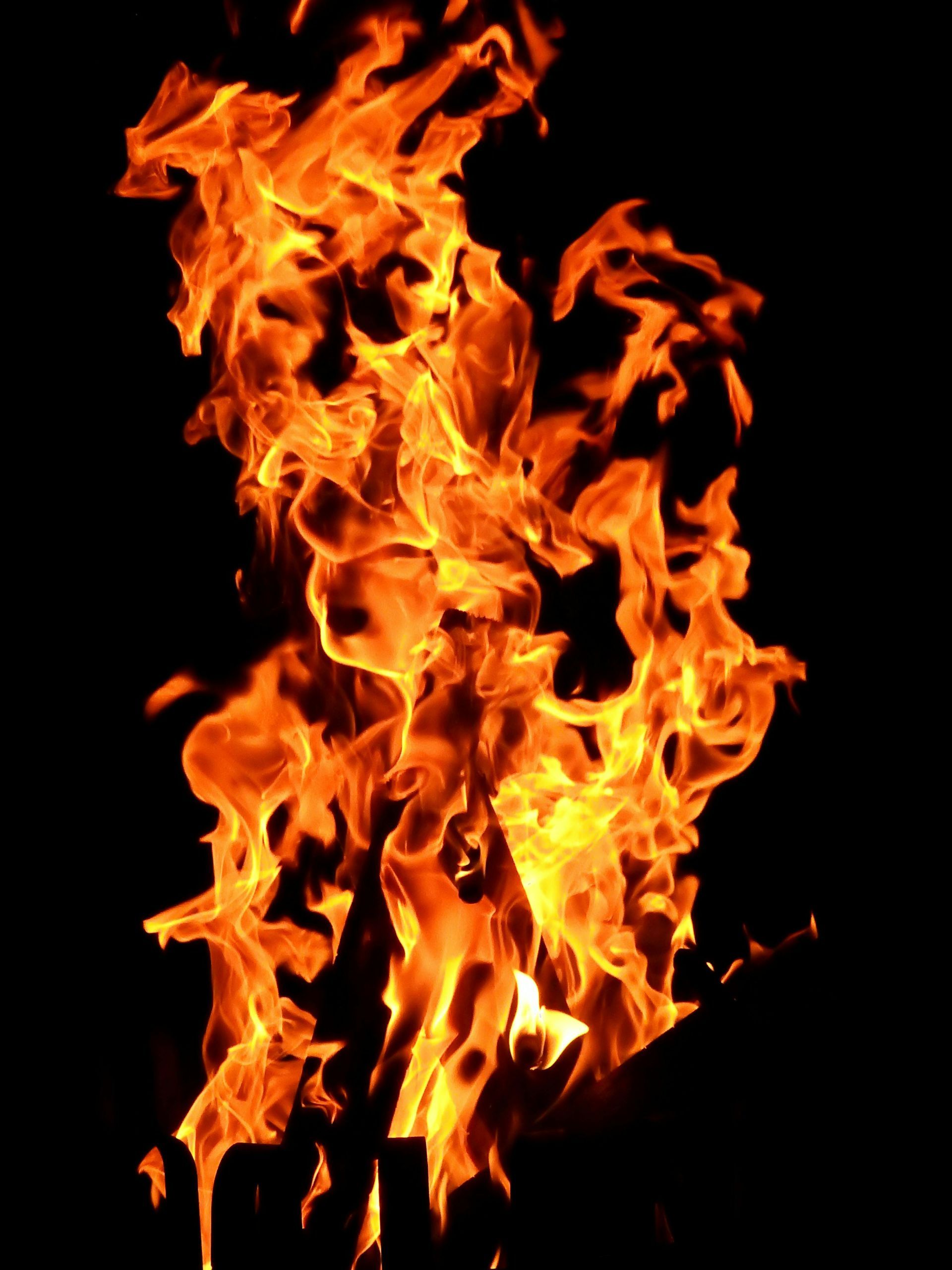 Flame of fire, like the Holy Spirit