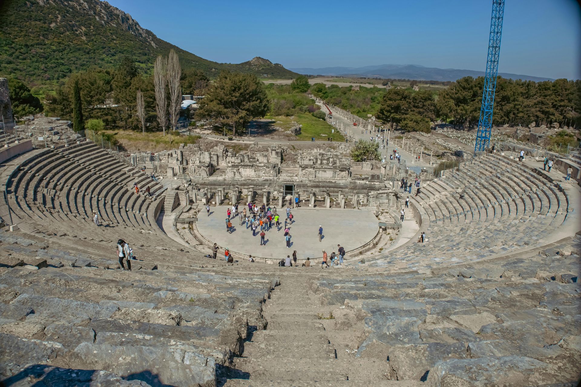 Ampitheater in Ephesus.