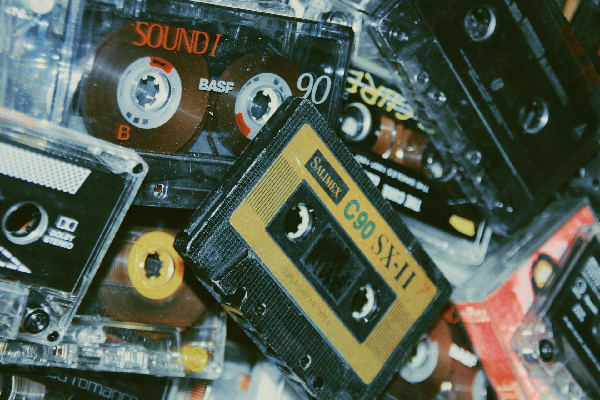 Cassette tapes, that are obsolete today.
