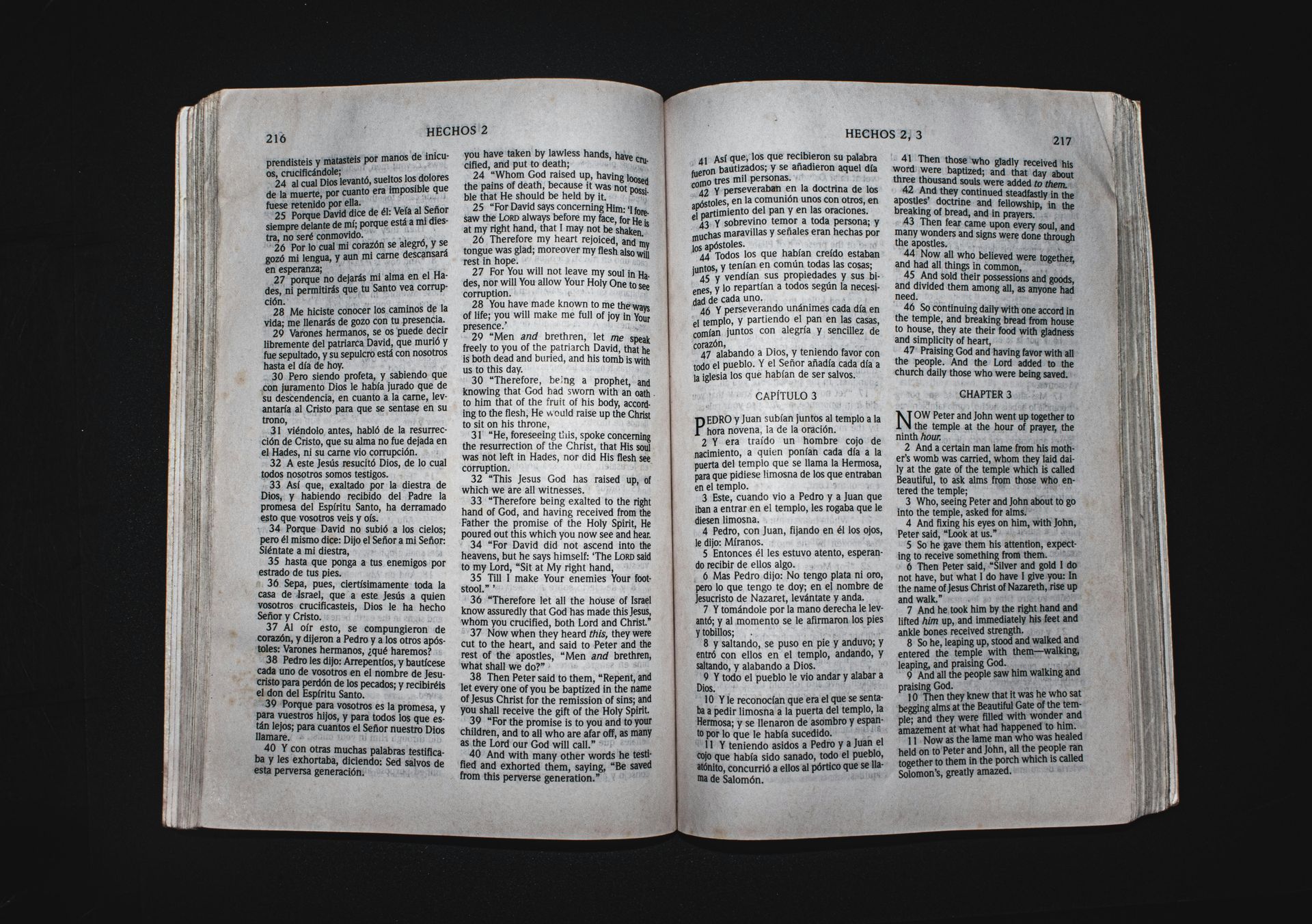 A picture of the Bible. 