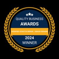 Quality business awards 2024 winner modified scratch repair / smash repairs