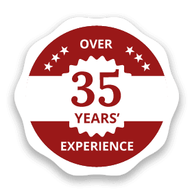 35 years' experience 