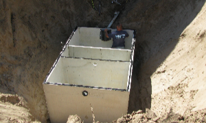 Professional helping with septic tank draining in La Crosse, WI