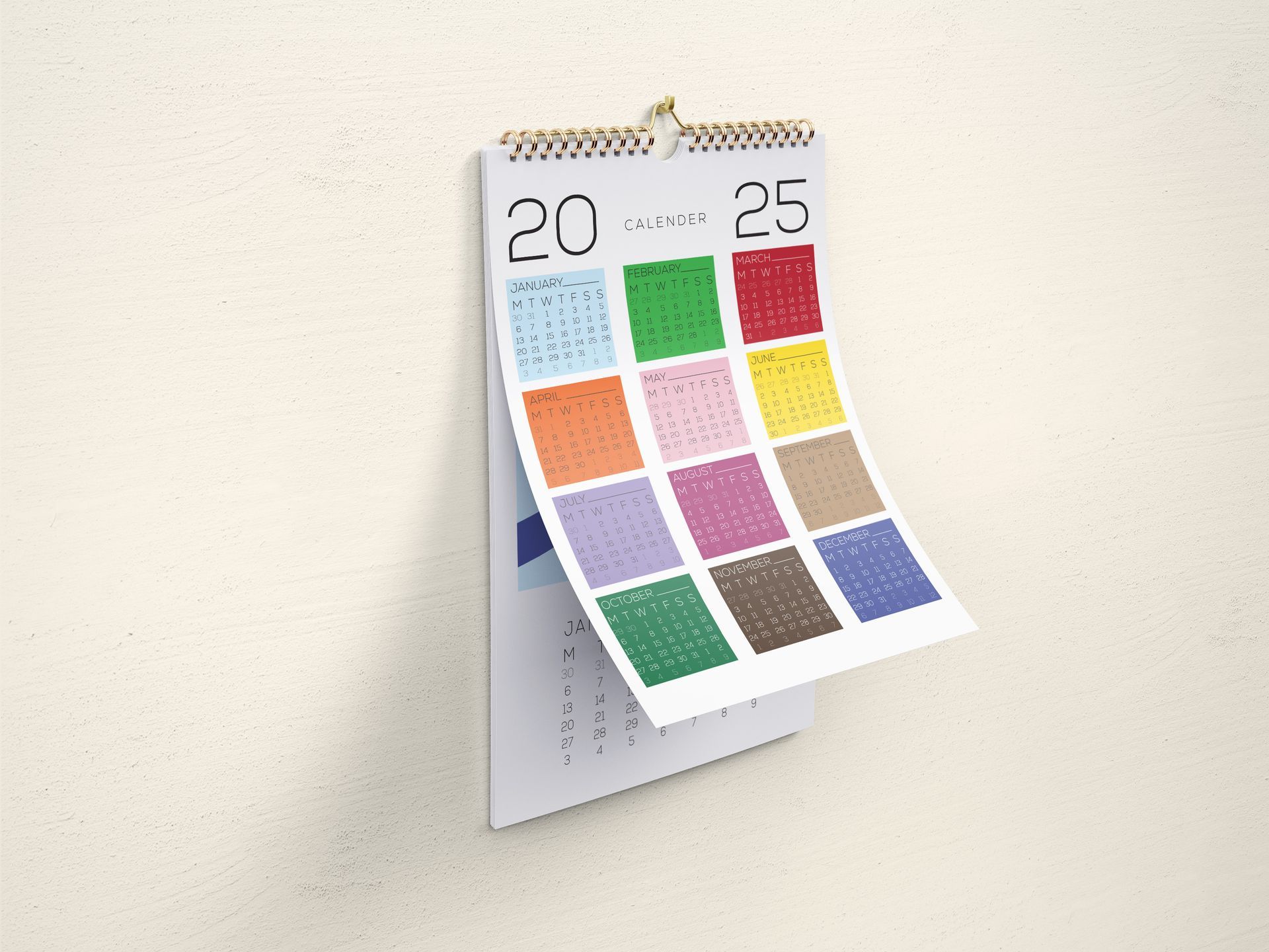 Minimalist 2025 Calendar – Simple, Clean, and Timeless
Stay organized in style with my 2025 minimalist calendar. Designed with intention, each month features a balanced two-color palette that brings calm and clarity to your space. This clean and modern layout focuses on simplicity, making it easy to plan your days without distractions.
Perfect for those who appreciate minimal design and functionality, this calendar complements any workspace or home with its understated elegance.
Discover more of my minimalist designs in my portfolio.
