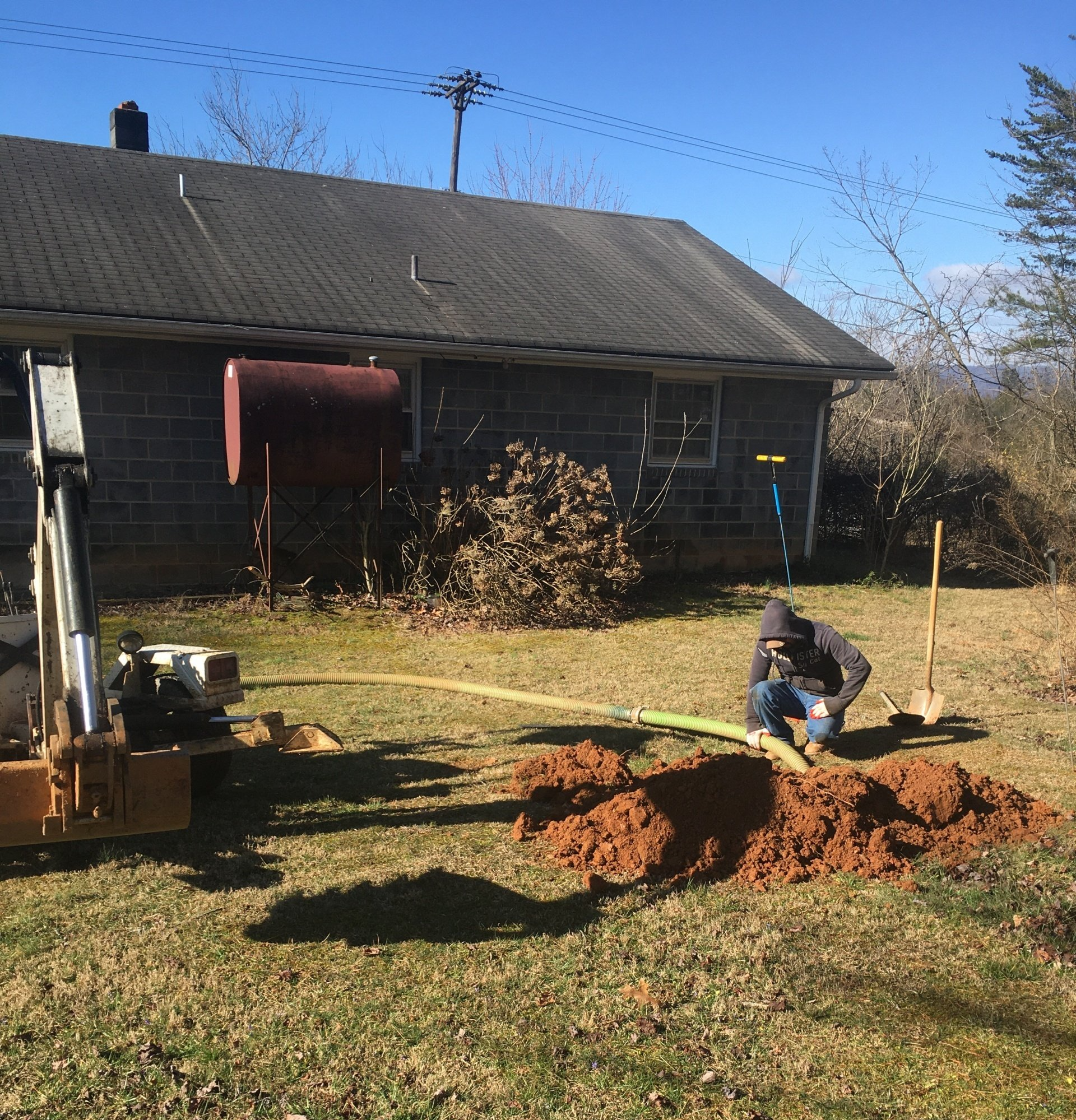 V & S Truck — Mount Airy, NC — V & S Septic Service