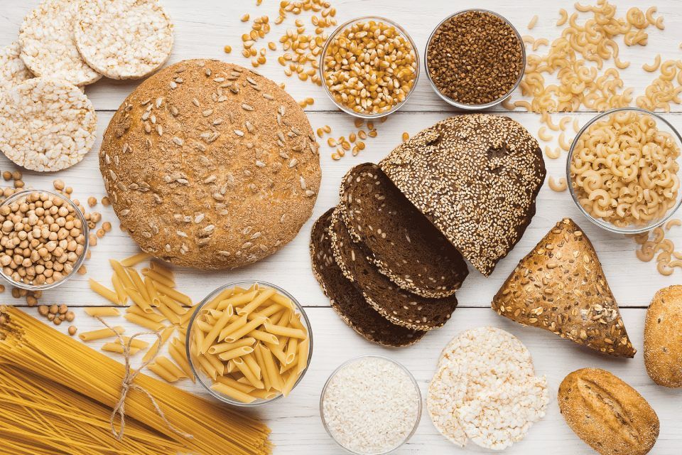 pane, pasta e cereali senza glutine