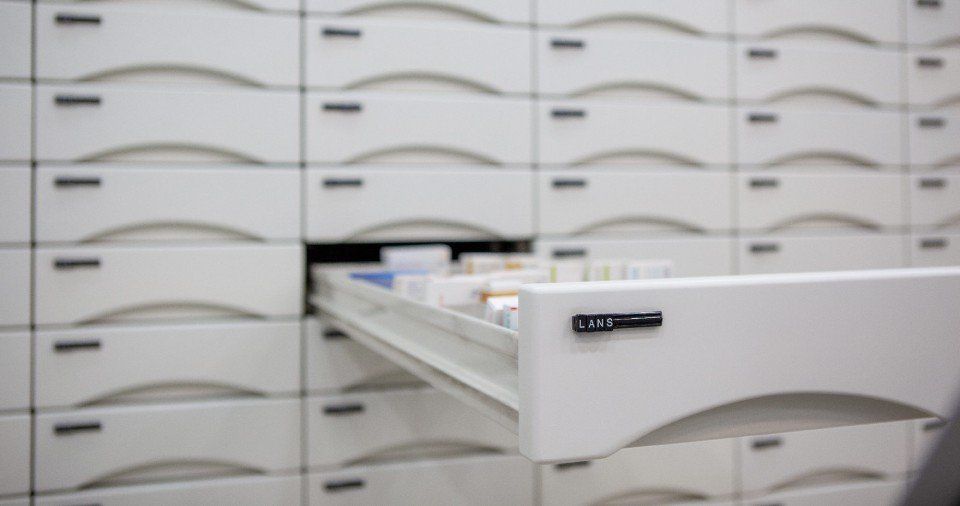 cassetti con farmaci