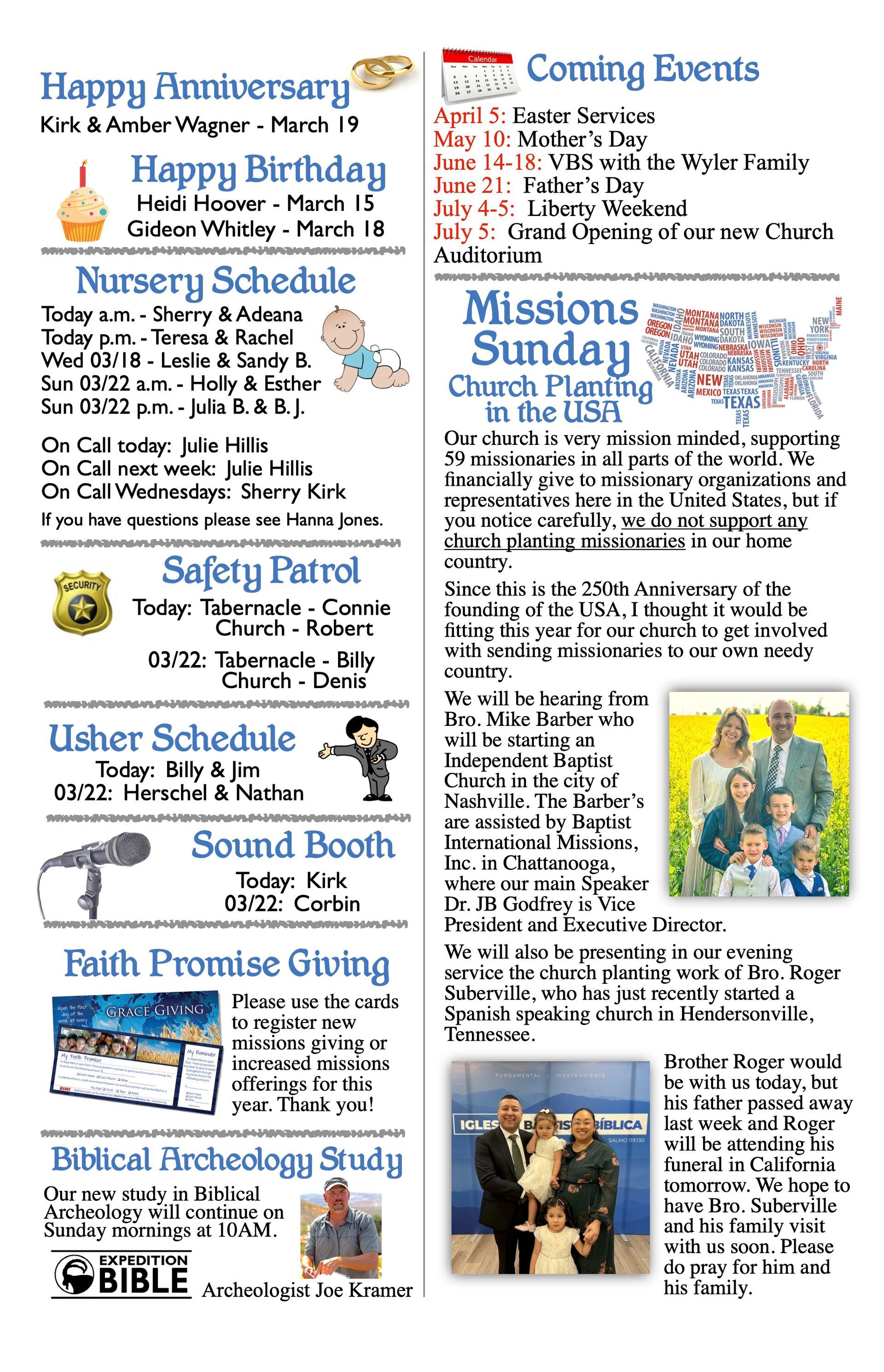 Calvary Baptist Church McMinnville Tennessee Tom Fittis Independent Baptist