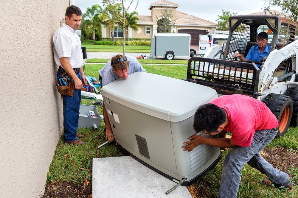 Installing a Whole House Emergency Generator — Cape Coral, FL — D.E.C Electric (Darias Electric Corp.)