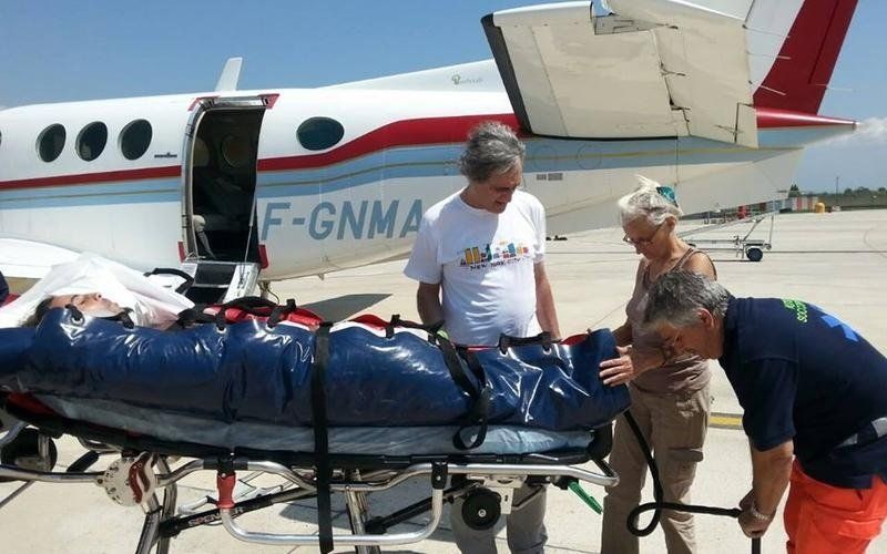 Barella in aeroporto