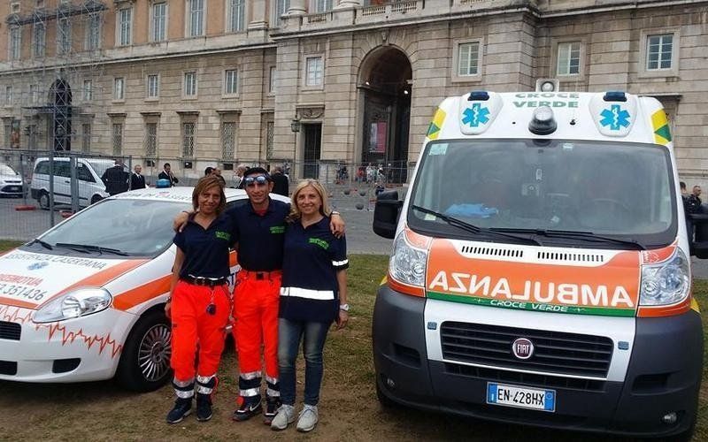 Personale della Croce Verde di Caserta