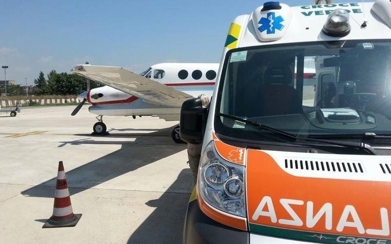 Ambulanza in aeroporto