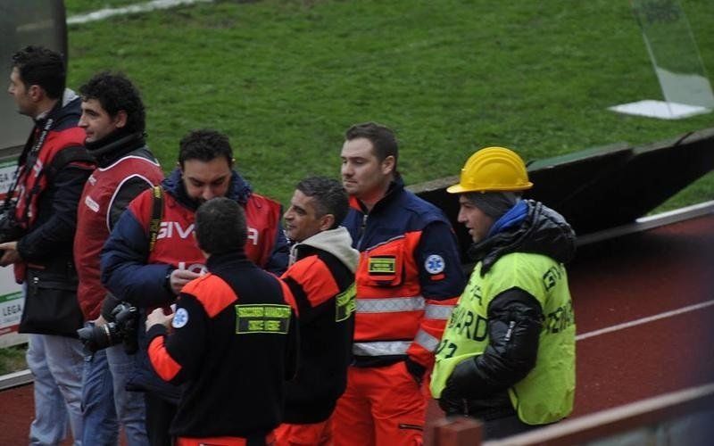 Medici e paramedici in campo