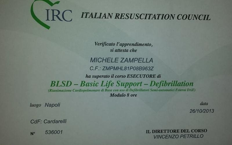 Vademecum per il massaggio cardiaco