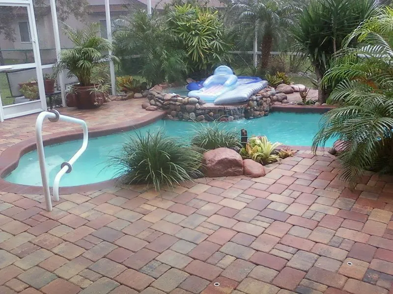 Gorgeous Pool Deck — Spring Hill, FL — Ed Pulido LTD