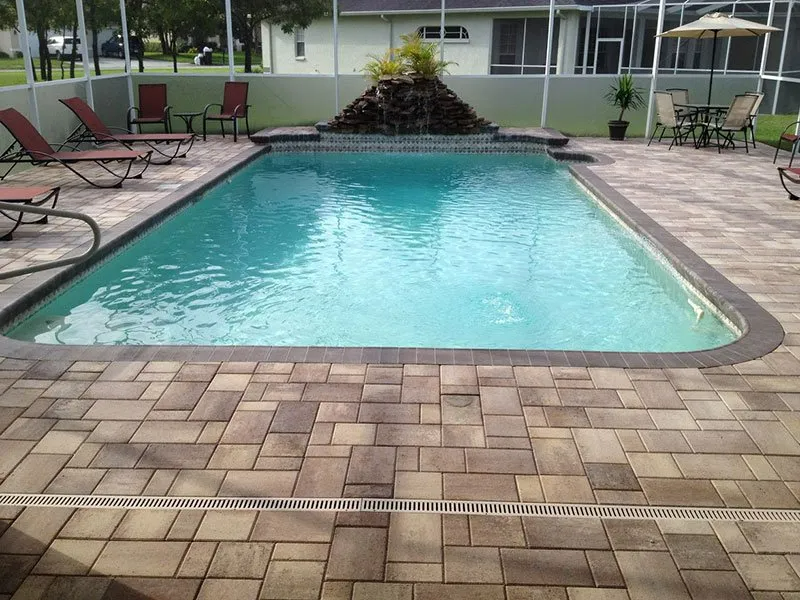 Gorgeous Pool Deck Design — Spring Hill, FL — Ed Pulido LTD