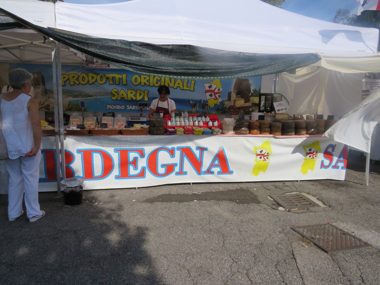 Bancarella del mercato 