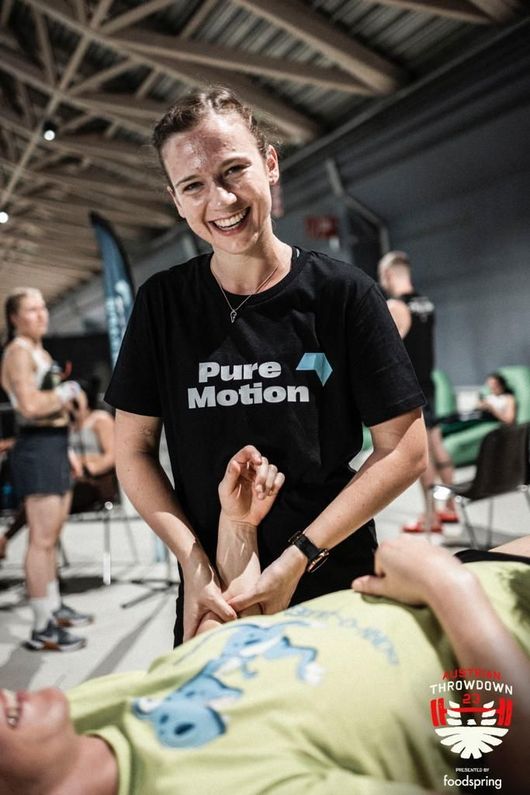 kooperation pure motion die physio vici austrian throwdown medical team