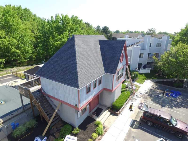 Gray Roof House After - Flat Roof Specialties in Cherry Hill, NJ