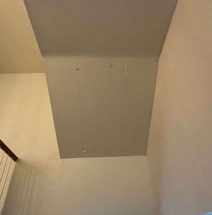 ceiling before a skylight installed in Cherry Hill, NJ
