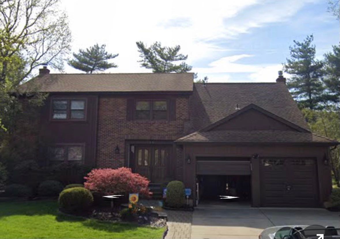 Brown house in Cherry Hill, NJ