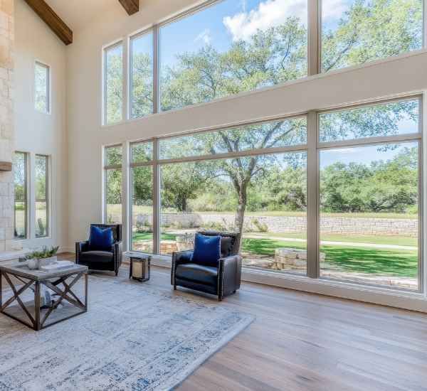 A house with a roof that has shingles on it