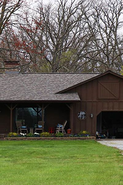 new shingle roof on a ranch home in Hilliard, Ohio