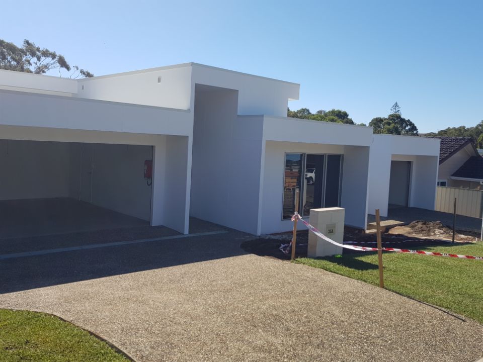 exterior view of a commercial building