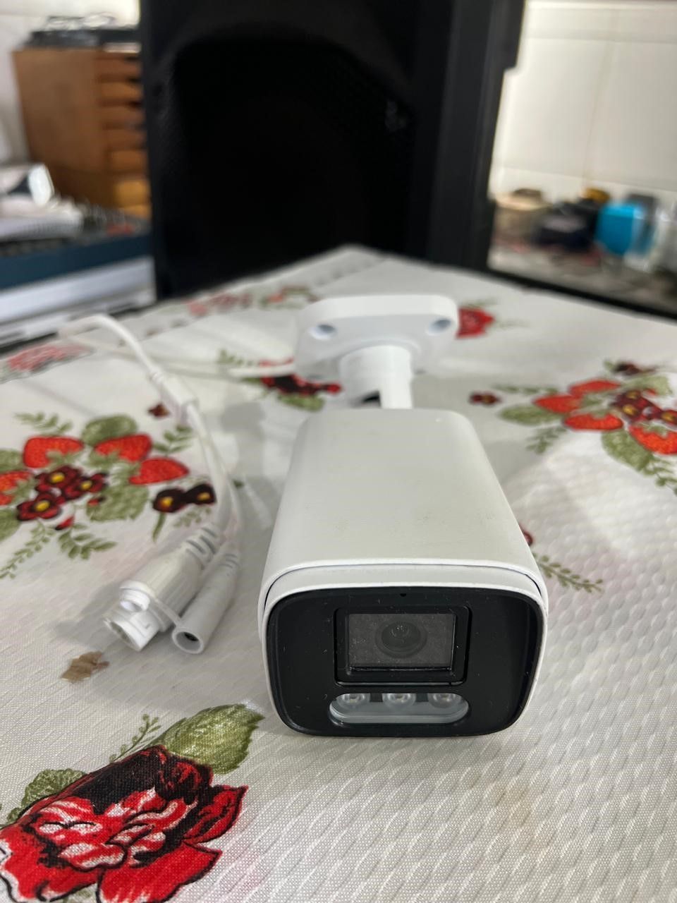 ASECAM 8MP 4K Câmera de Segurança Externa áudio POE Onvif AI Visão Noturna Colorida semi nova