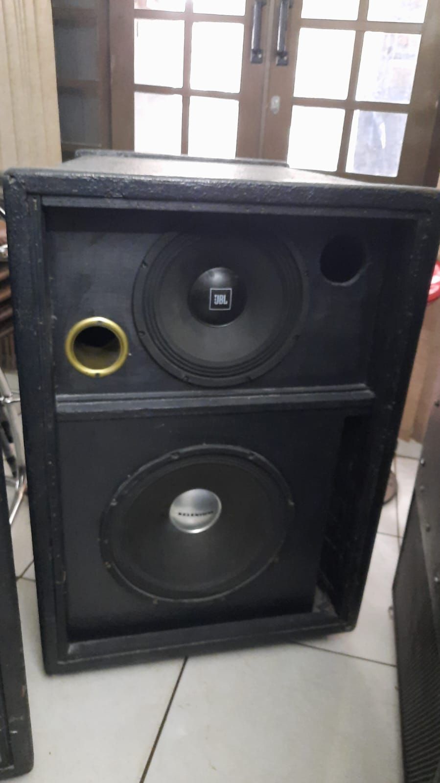 Par caixas medio grave Selenium Jbl 15