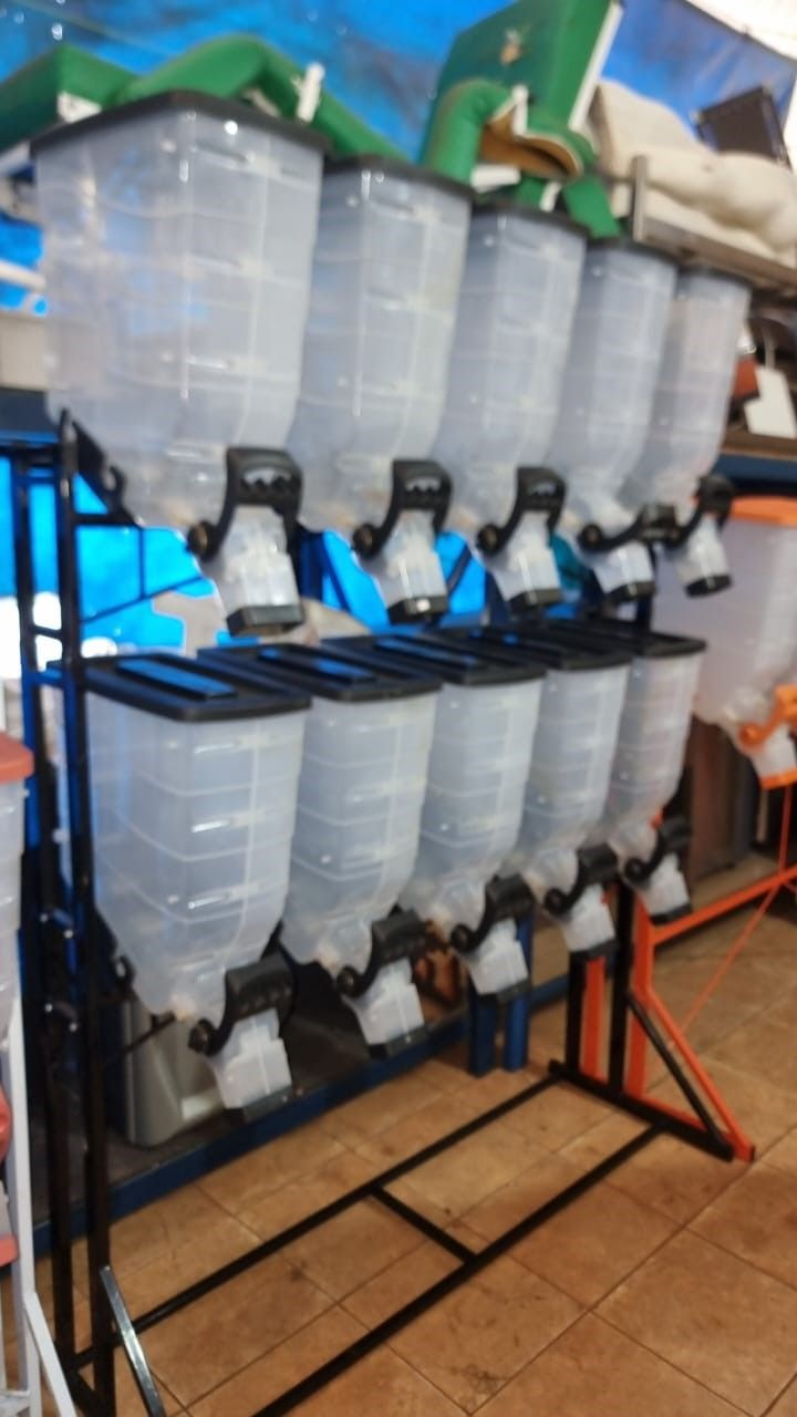 Dispenser de rações Durapets (melhor marca material de alta qualidade)com 10 módulos semi