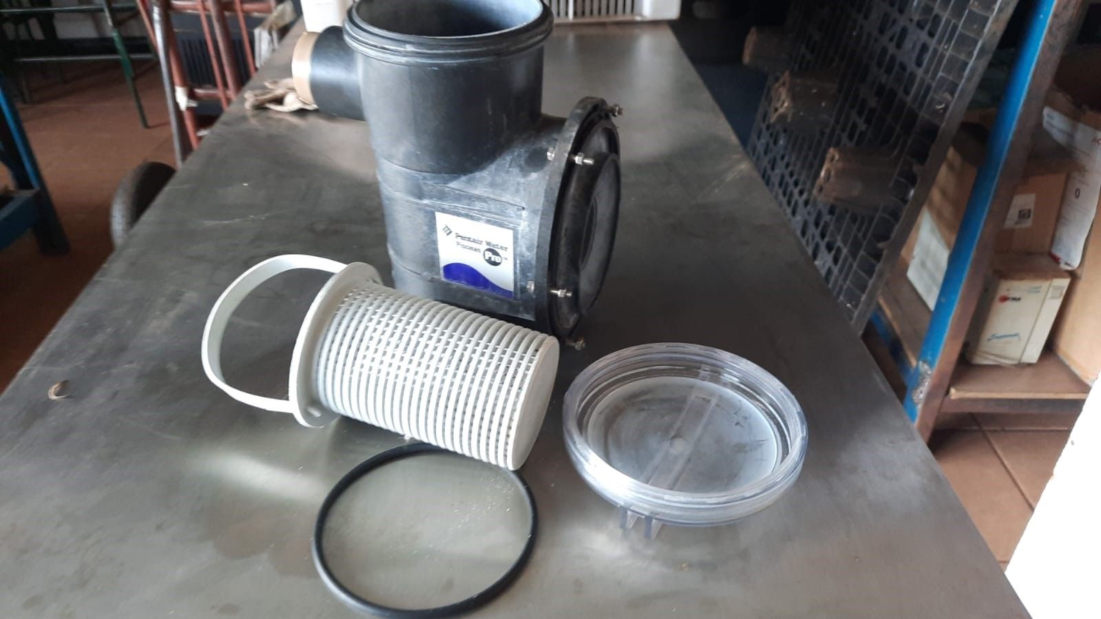 Corpo Pré-filtro Kit Completo Da Moto Bomba Sibrape Pentair para piscina semi novo