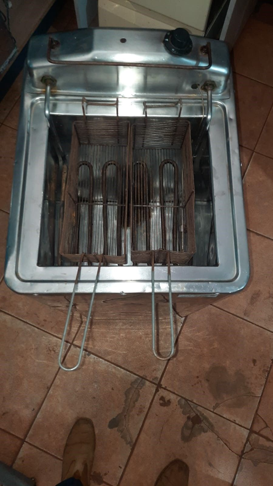 ferramentas Fritadeira elétrica de coluna Tedesco 18 litros funcionando 100%