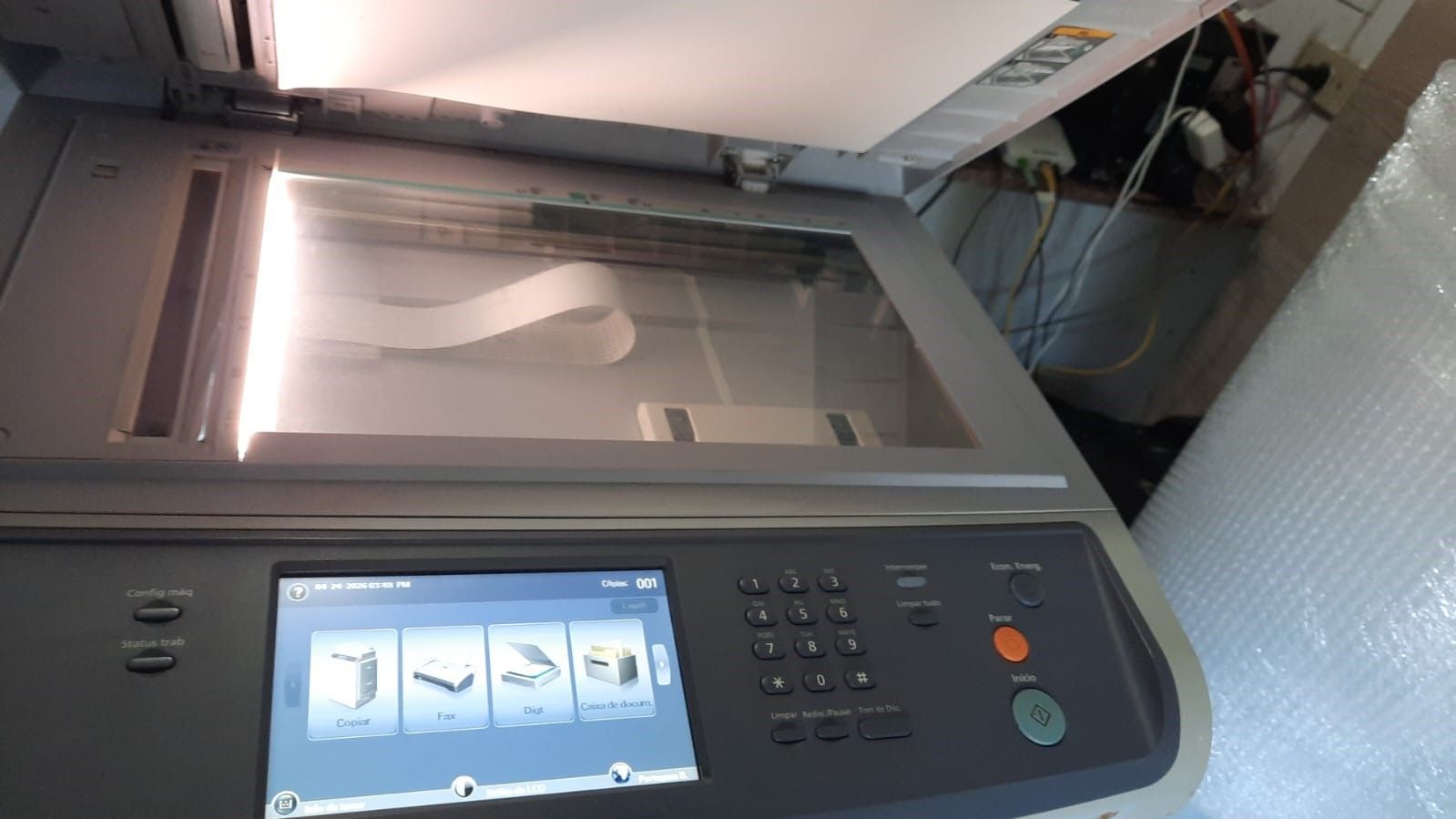 Impressora multifuncional laser Samsung MultiXpress SCX-6555N bem conservada funcionando 100%