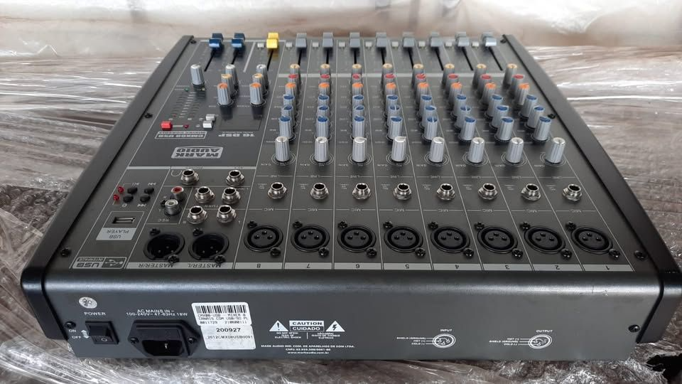 Mesa Mark Audio Cmx8 Mixer C/ 8 Canais Usb Bluetooth 110V/220V semi nova
R$1.000
