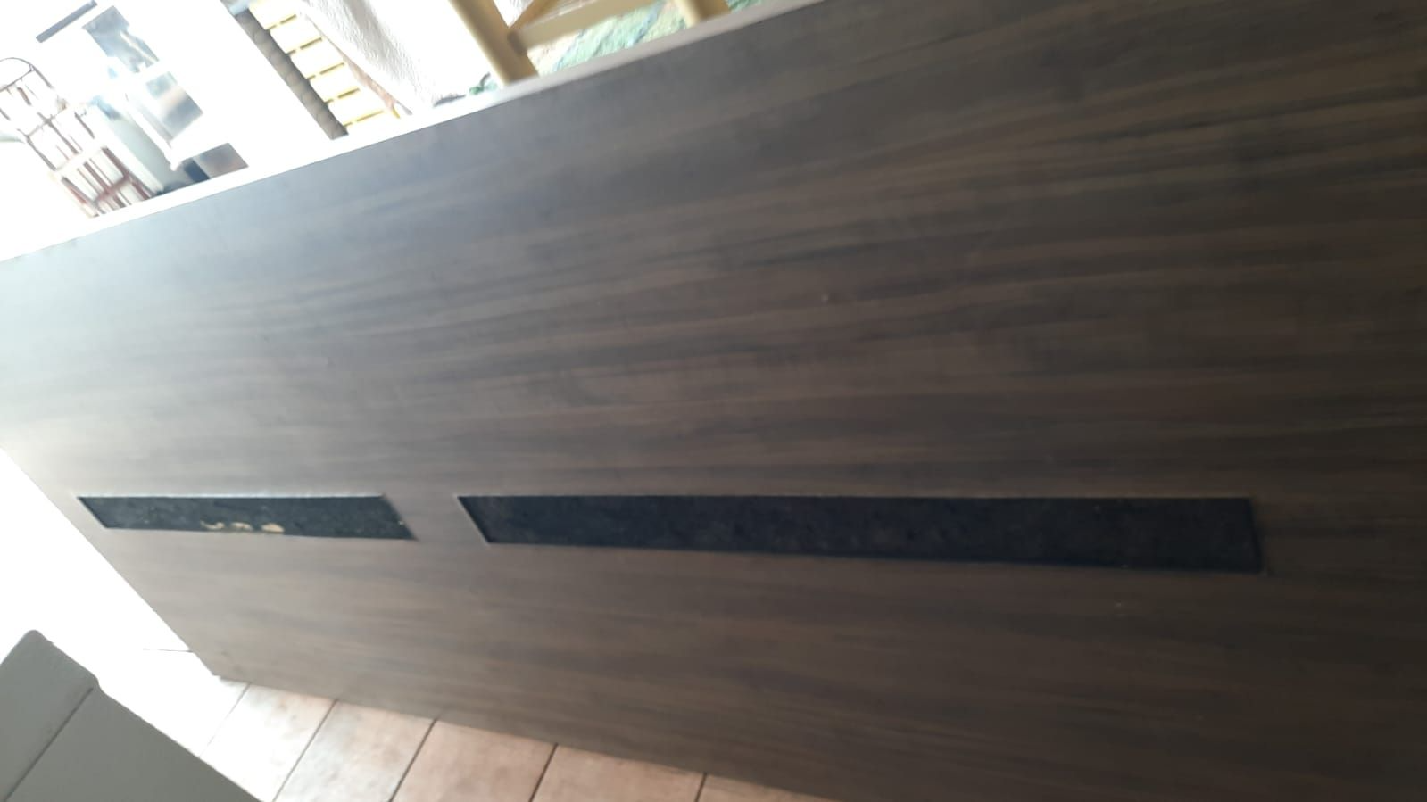 Painel em mdf 2,74x1,20 metros bem conservado
R$50