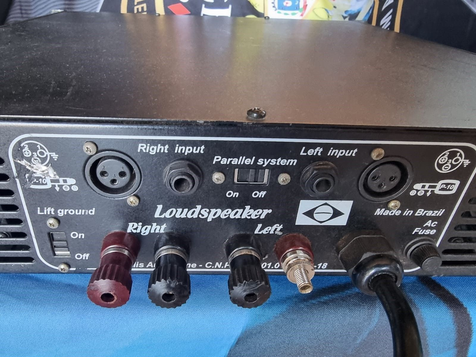 Amplificador de potência profissional Digitalis modelo Dal-4200 1240 watts rms seminovo funcionando