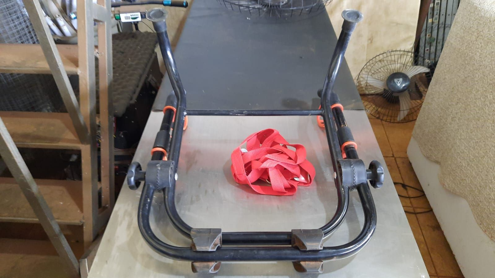 Transbike Rack Bike Mala Alça Para 2 Bicicletas semi novo