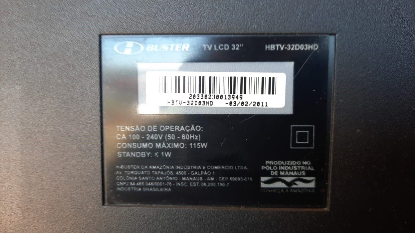 Tv com defeito 32