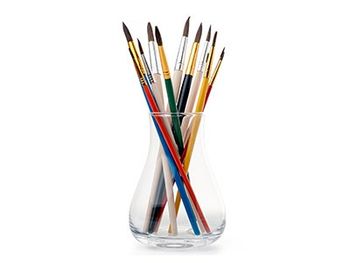 Paintbrushes in a Glass Jar — Discount Variety Store in Alice Springs, NT