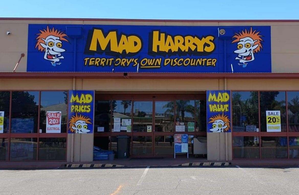 Outdoor of Mad Harrys — About Us in Alice Springs, NT