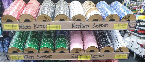 Variety Of Tapes & Ribbons — Art & Craft Supplies in Alice Springs, NT
